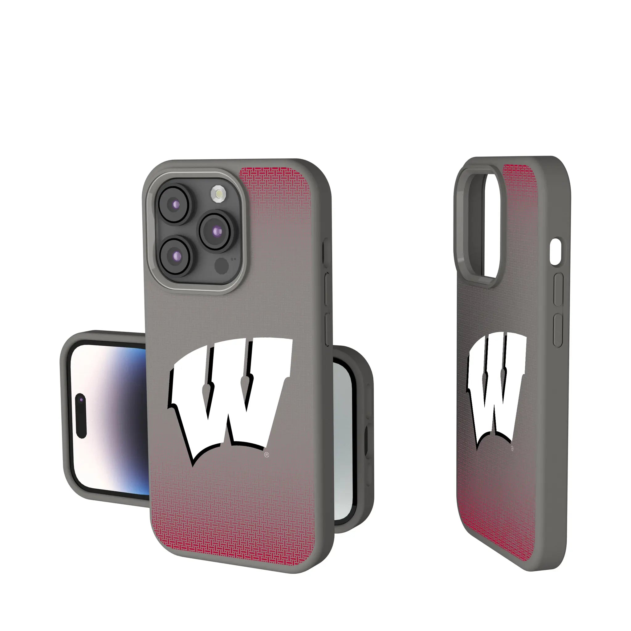 University of Wisconsin Badgers Linen Soft Touch Phone Case