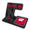 University of Wisconsin Badgers Monocolor Tilt 3 in 1 Charging Station