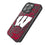 University of Wisconsin Badgers Paisley Bling Phone Case
