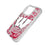 University of Wisconsin Badgers Paisley Clear Phone Case for Apple iPhone