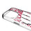 University of Wisconsin Badgers Paisley Clear Phone Case for Apple iPhone