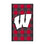 University of Wisconsin Badgers Plaid 5000mAh Flat Powerbank