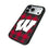 University of Wisconsin Badgers Plaid MagSafe Compatible Phone Case for Apple iPhone - Sports Gifts, Sports Memorabilia, Sports Collectibles, Fan Shop
