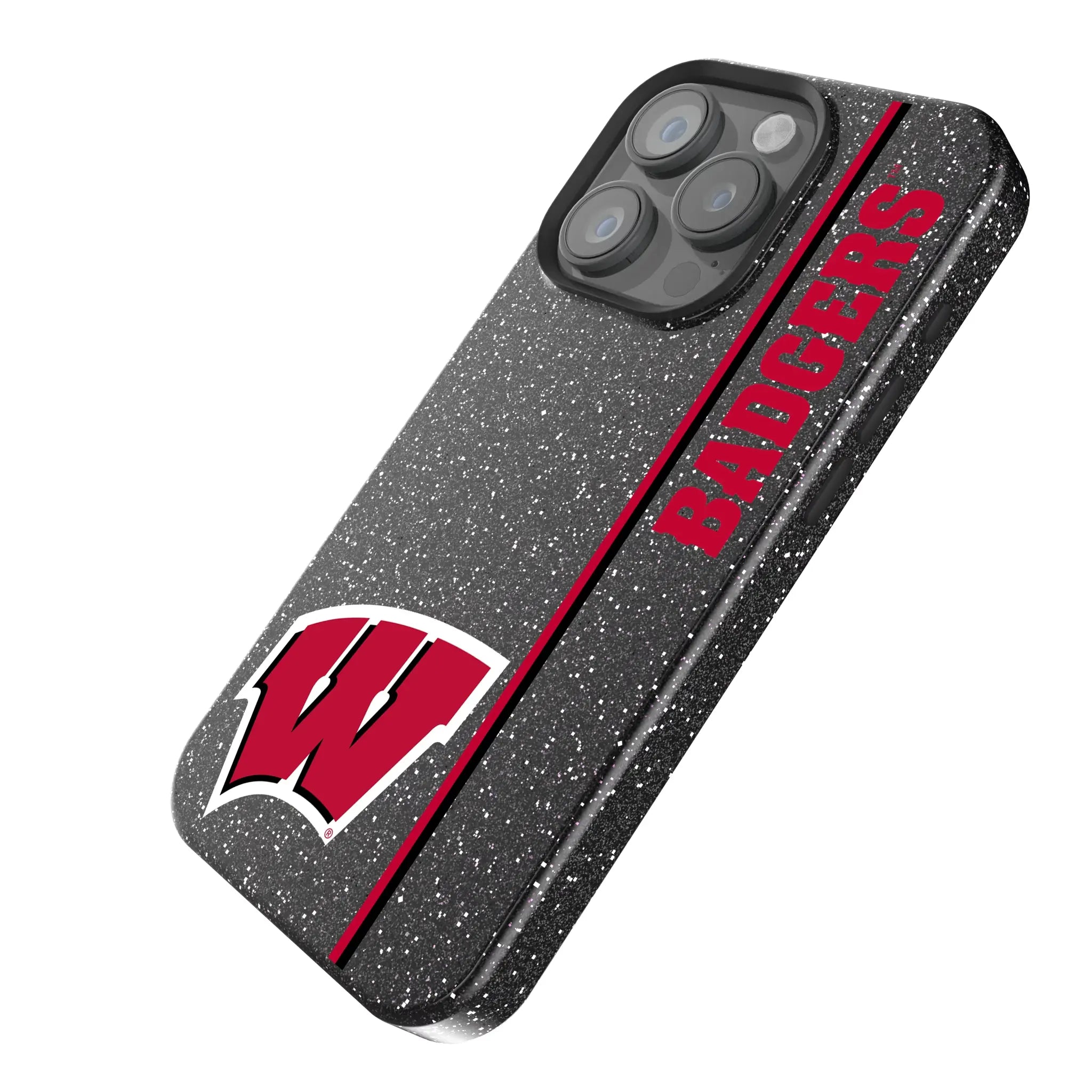 University of Wisconsin Badgers Sidebar Bling Phone Case