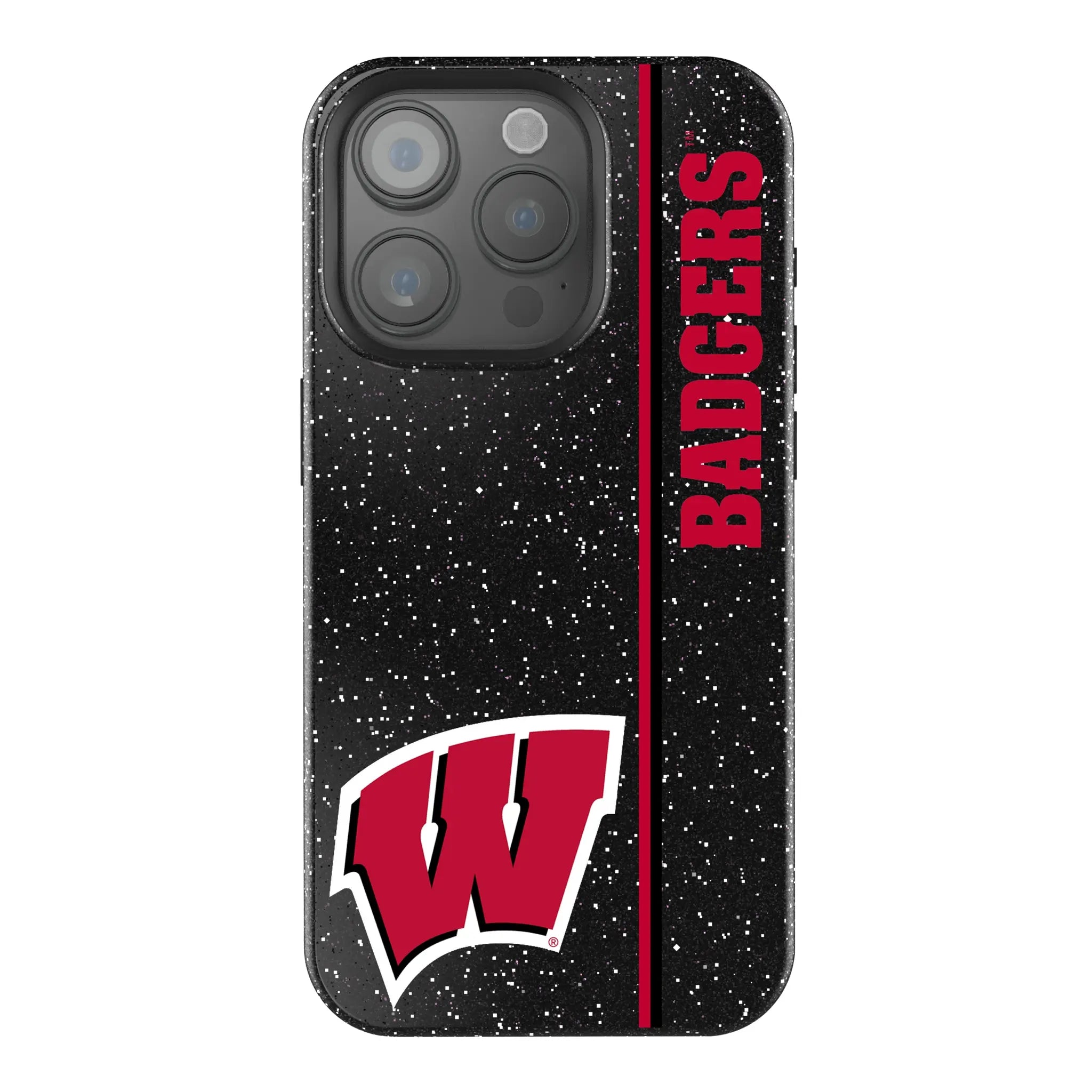 University of Wisconsin Badgers Sidebar Bling Phone Case