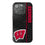 University of Wisconsin Badgers Sidebar Bling Phone Case
