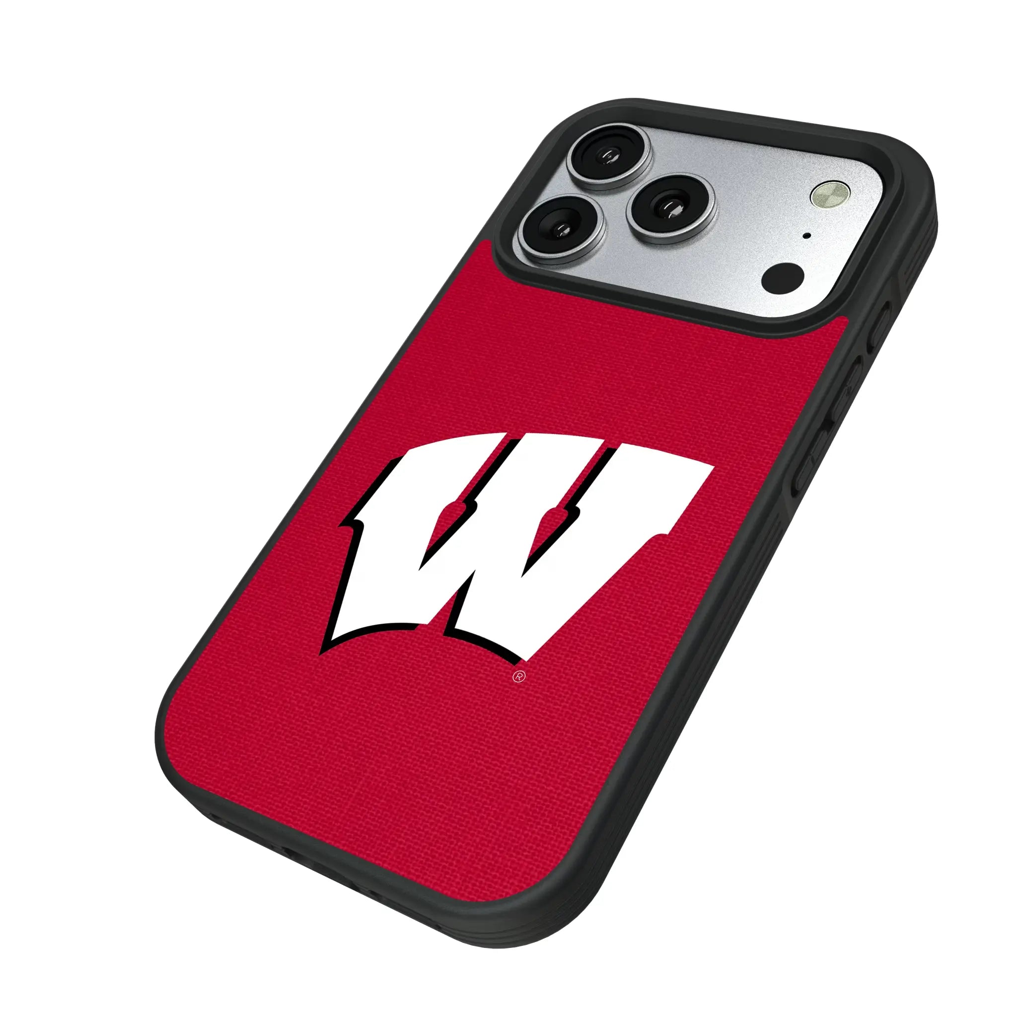 University of Wisconsin Badgers Solid Bump Phone Case