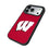 University of Wisconsin Badgers Solid Bump Phone Case