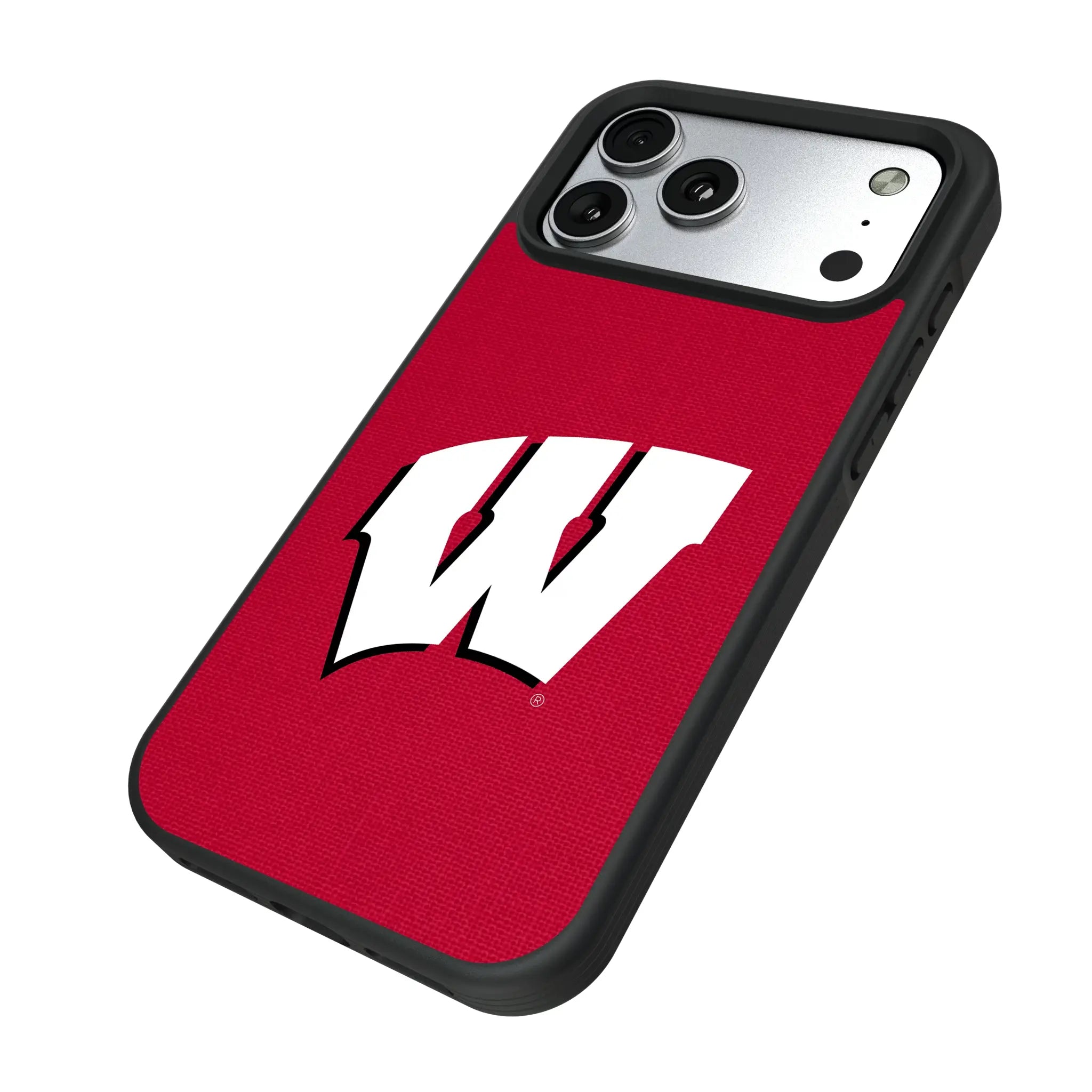 University of Wisconsin Badgers Solid Bump Phone Case
