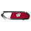 University of Wisconsin Badgers Solid USB 32GB Clip Style Flash Drive
