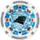 Carolina Panthers 20-Piece Poker Chip Set - Sports Gifts, Sports Memorabilia, Sports Collectibles, Fan Shop