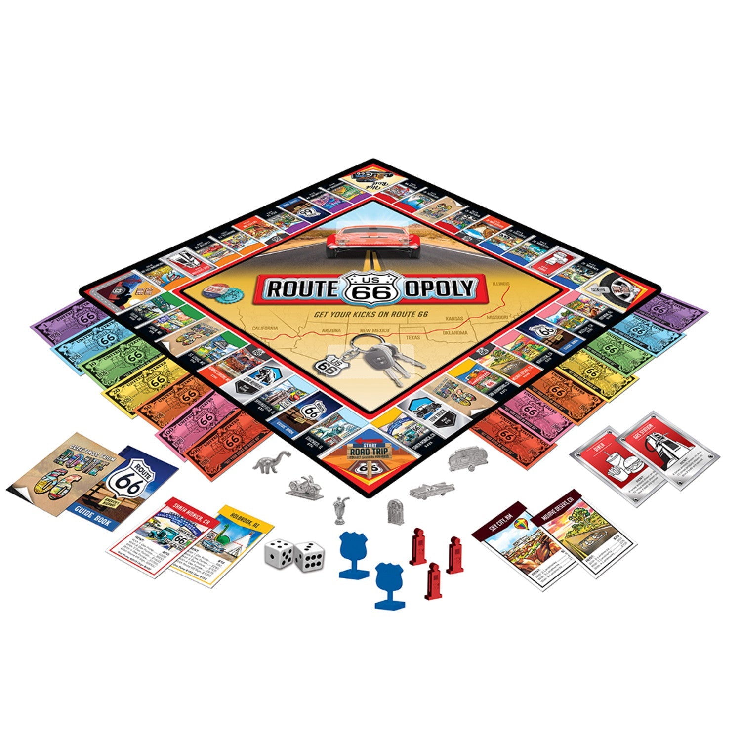Route 66 Opoly - 757 Sports Collectibles