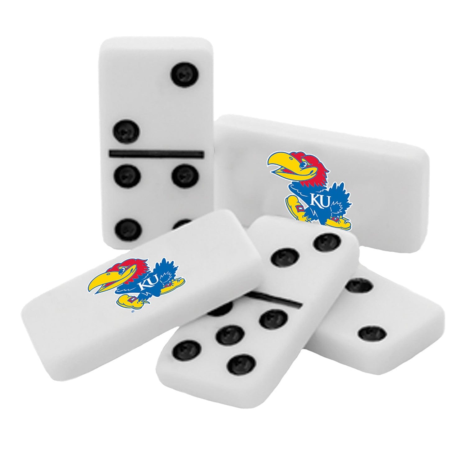 Kansas Jayhawks Collectible Dominoes Set - Sports Gifts, Sports Memorabilia, Sports Collectibles, Fan Shop