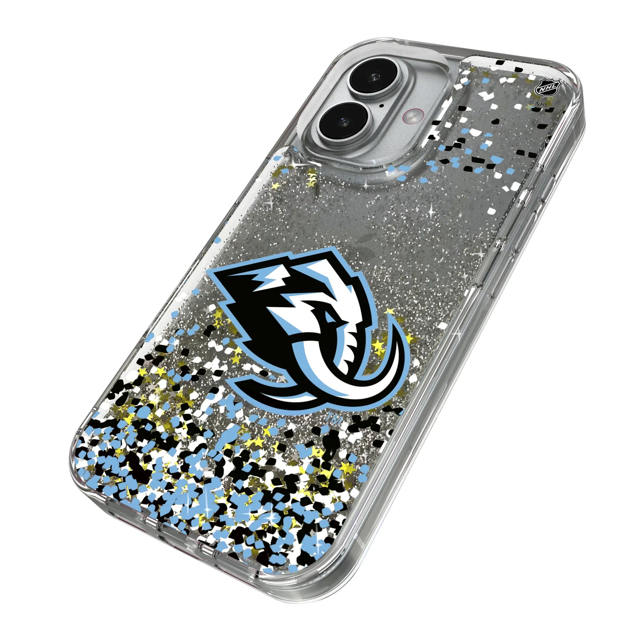 Utah Mammoth Confetti Glitter Phone Case for Apple iPhone