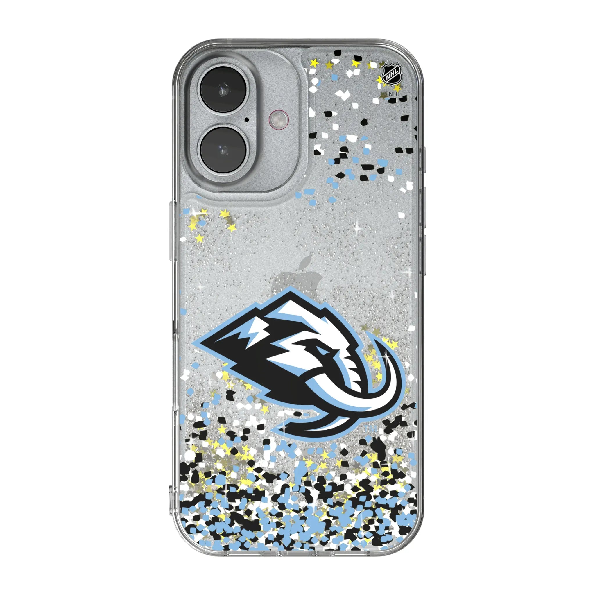 Utah Mammoth Confetti Glitter Phone Case for Apple iPhone