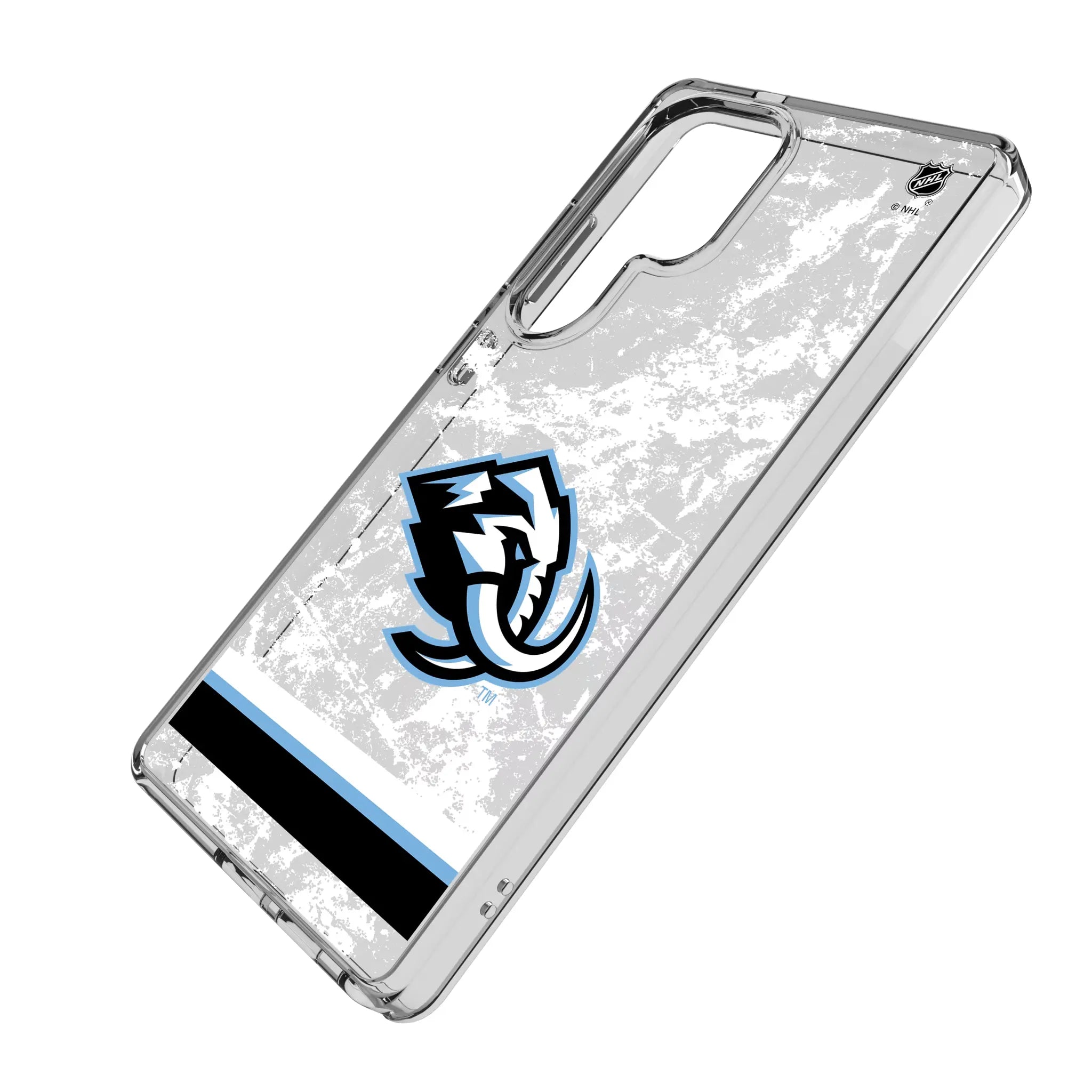 Utah Mammoth Ice Stripe Clear Phone Case for Samsung Galaxy