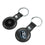 Utah Mammoth Insignia Black Airtag Holder 2-Pack