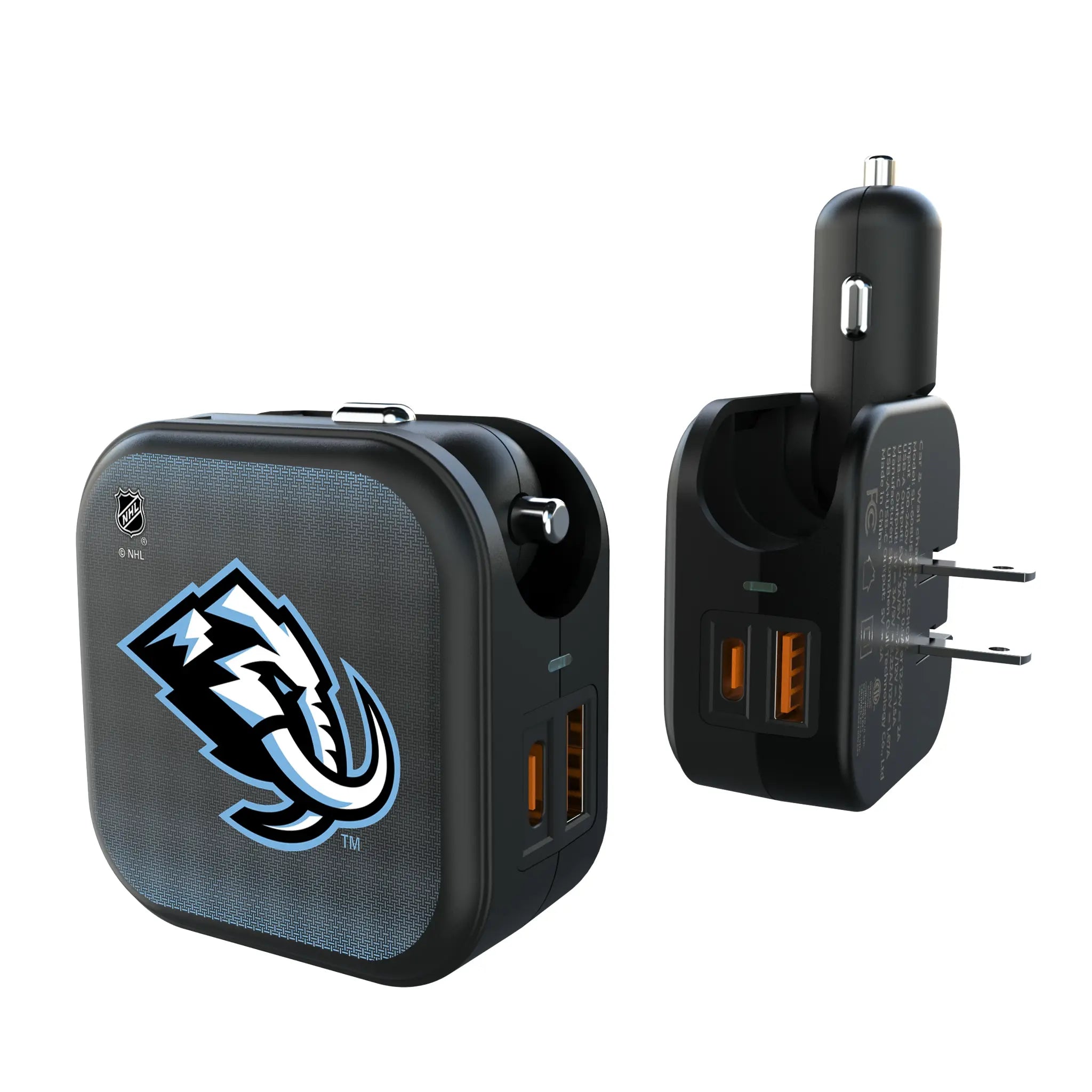 Utah Mammoth Linen 2 in 1 USB A/C Charger