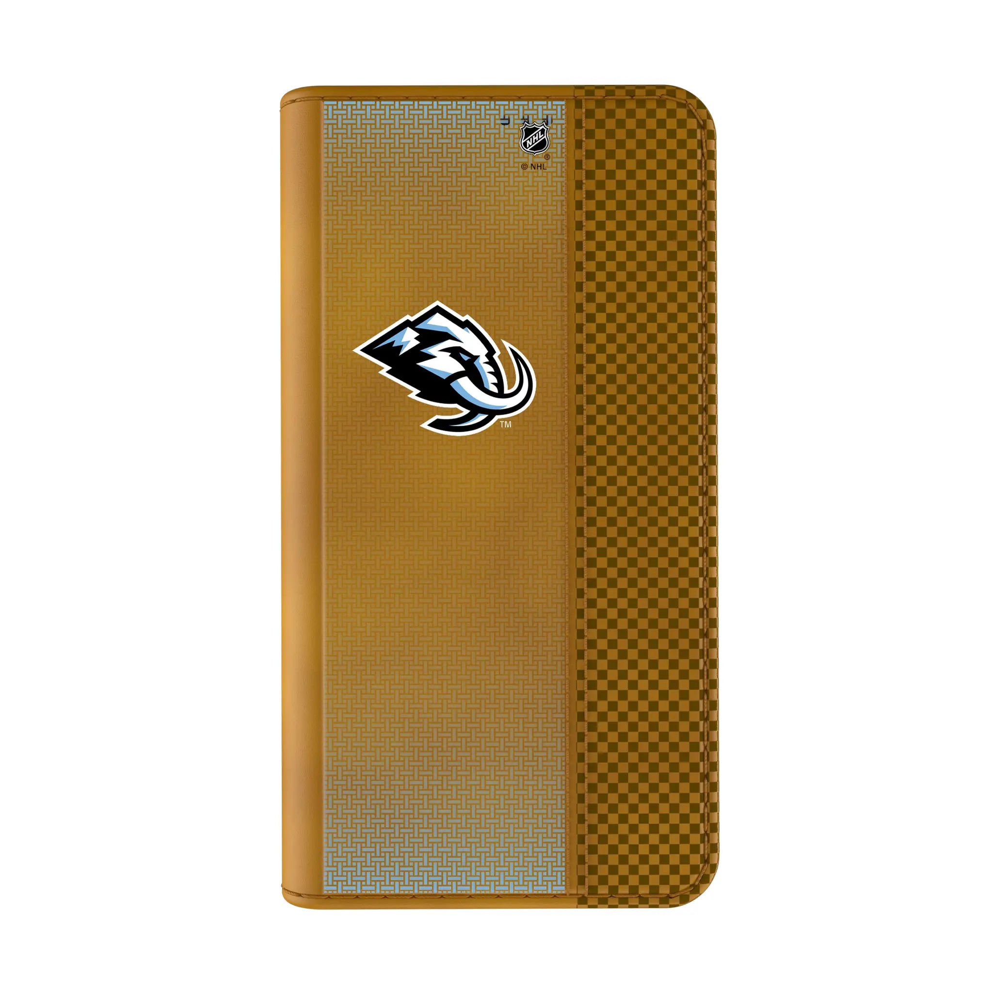 Utah Mammoth Linen Folio Phone Case for Apple iPhone