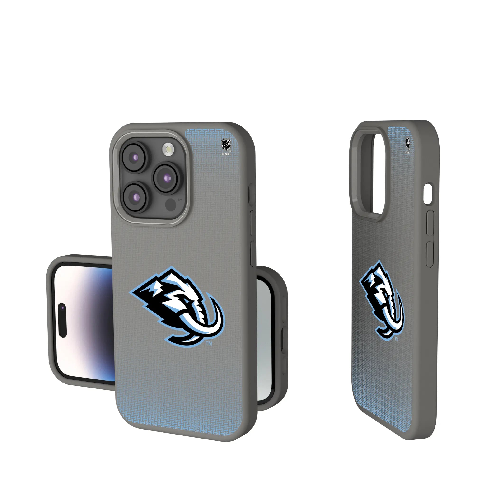 Utah Mammoth Linen Soft Touch Phone Case for Apple iPhone