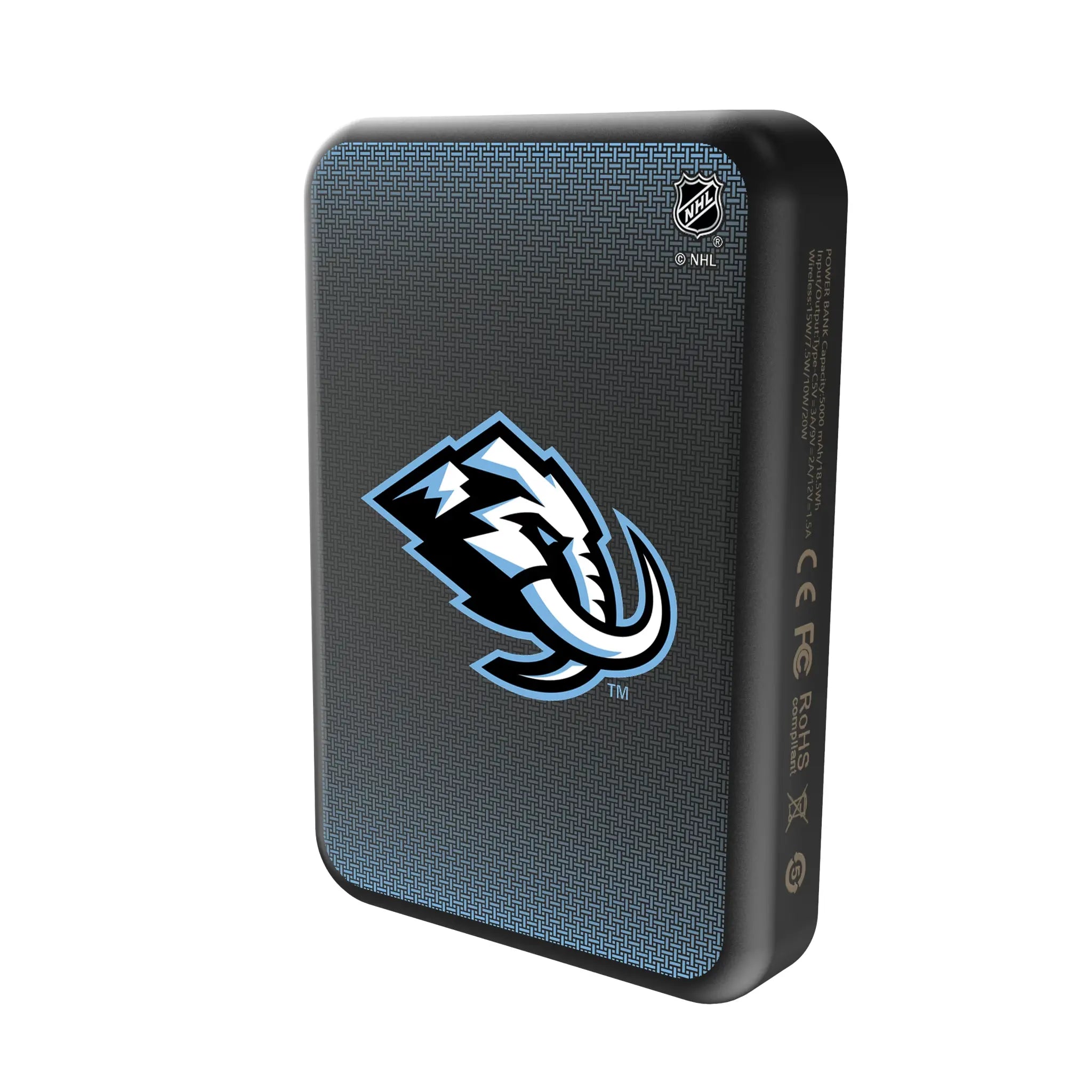 Utah Mammoth Linen Wireless Mag Power Bank