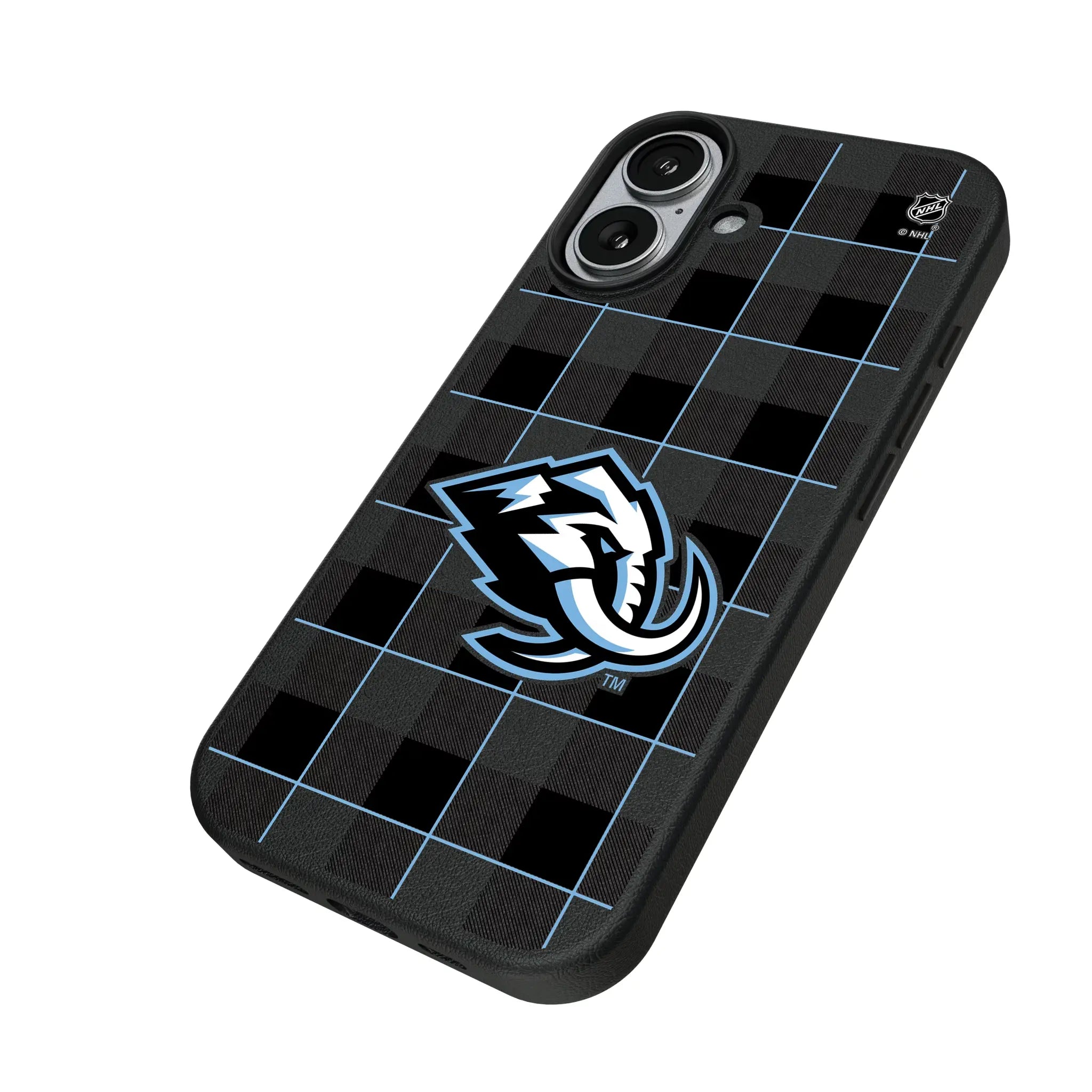 Utah Mammoth Plaid MagSafe Compatible Phone Case for Apple iPhone