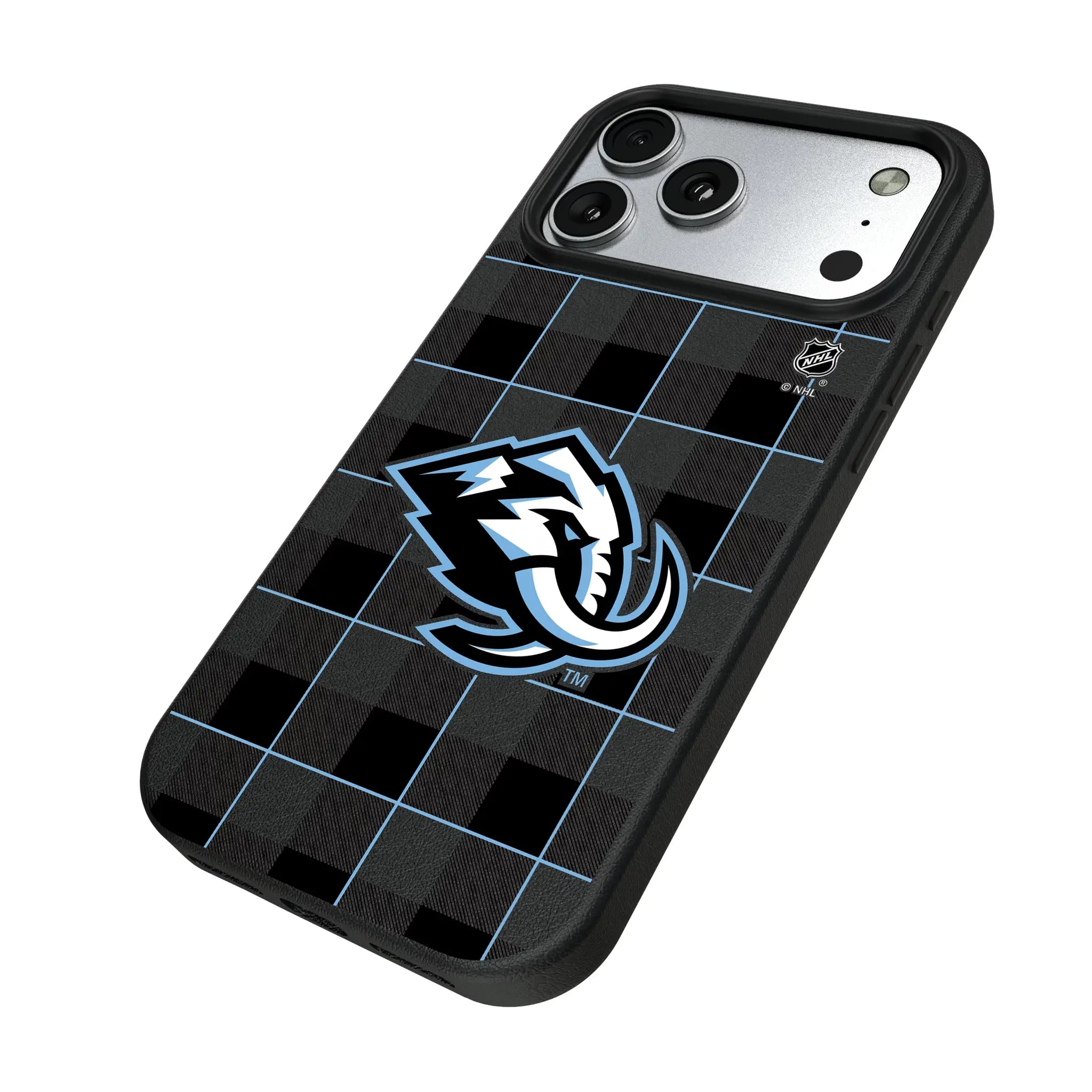Utah Mammoth Plaid MagSafe Compatible Phone Case for Apple iPhone