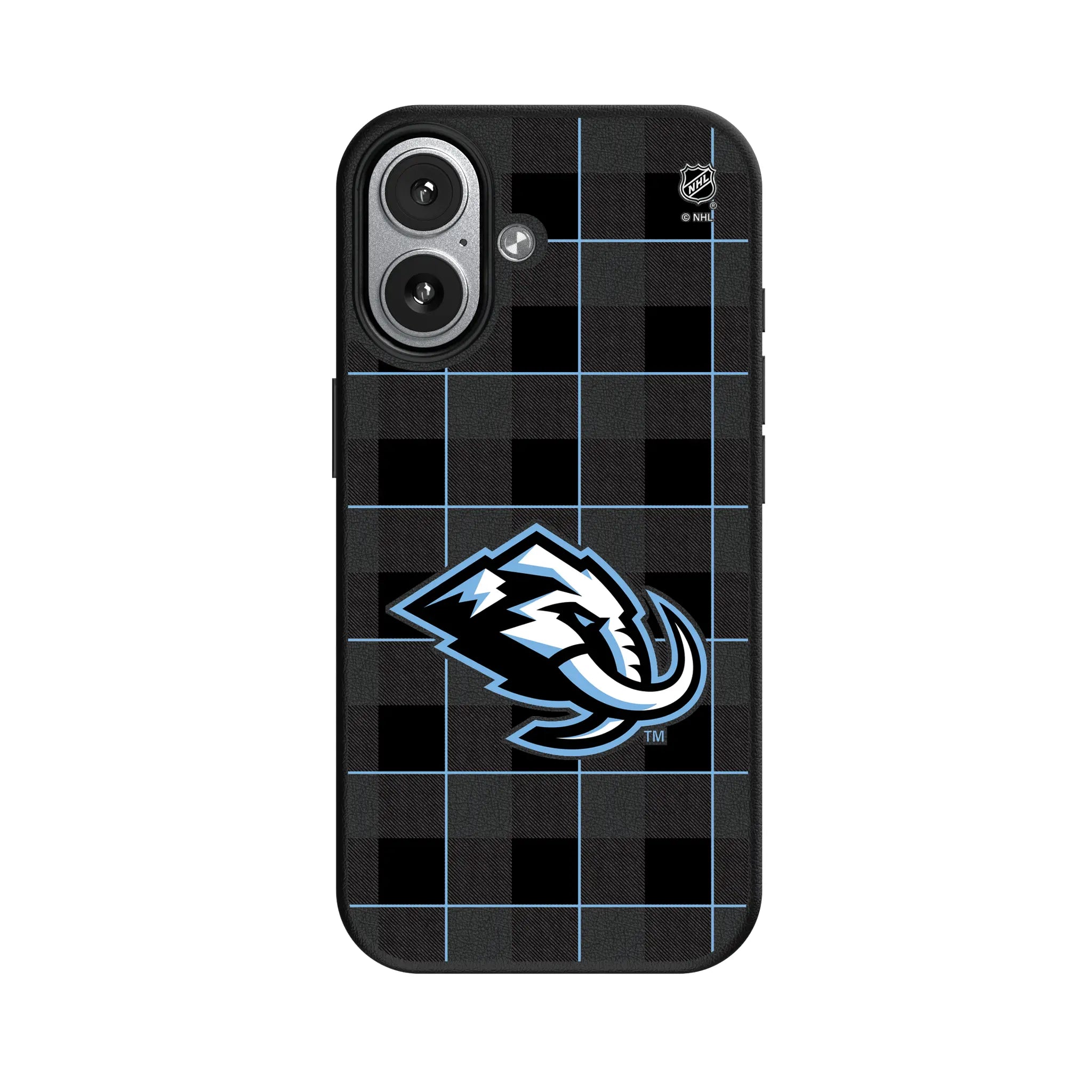 Utah Mammoth Plaid MagSafe Compatible Phone Case for Apple iPhone