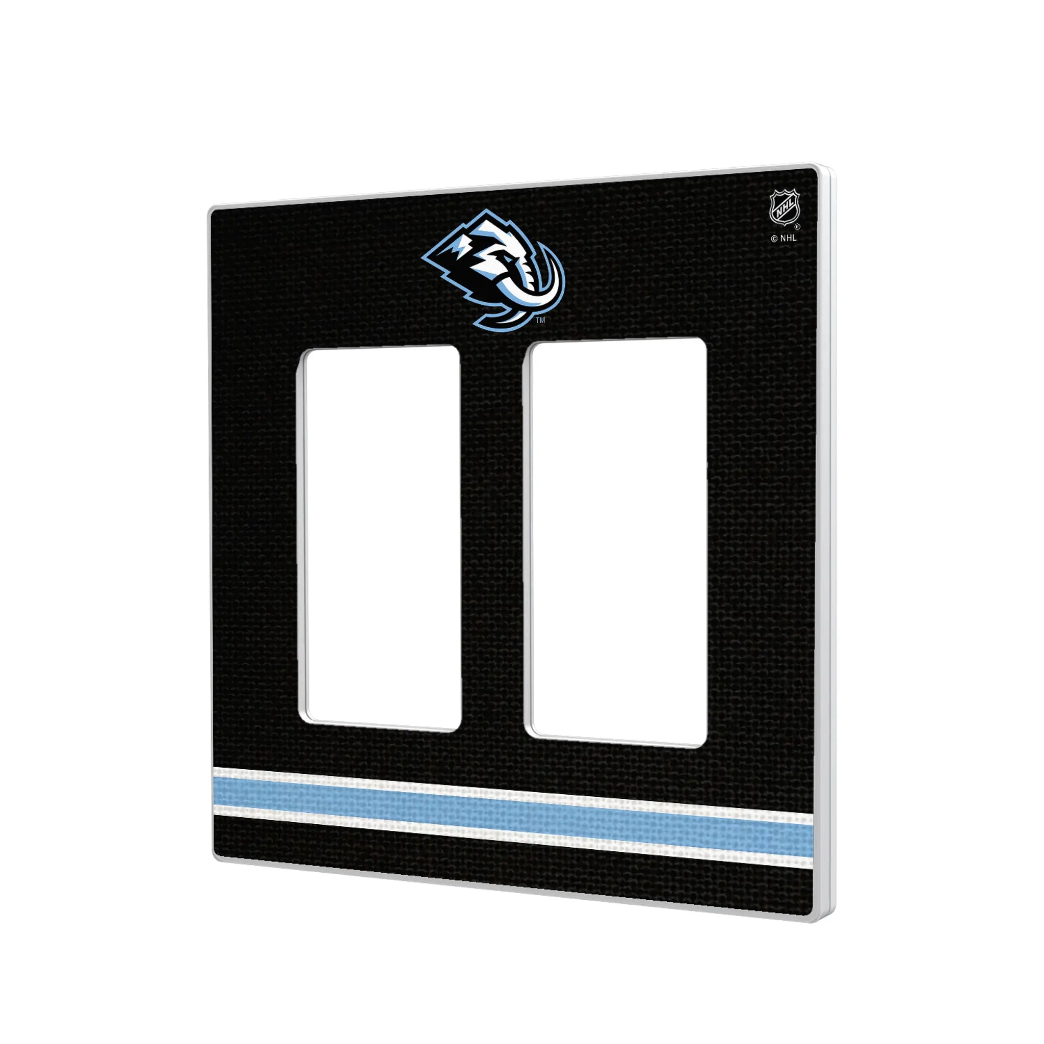 Utah Mammoth Stripe Hidden-Screw Light Switch Plate