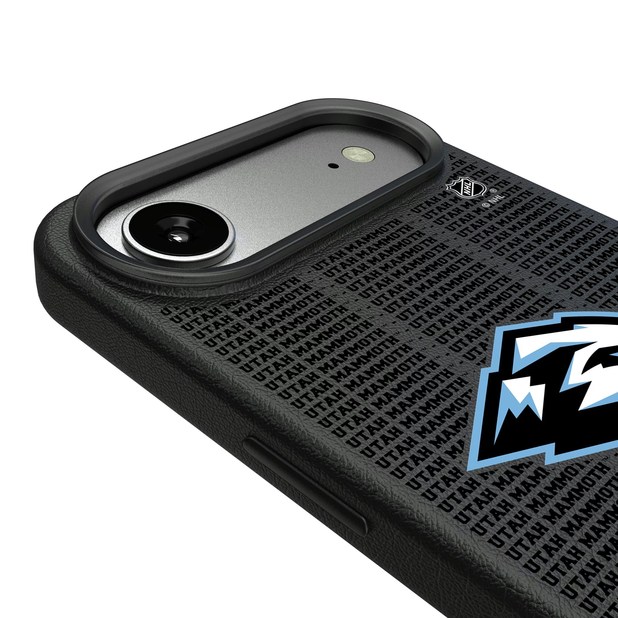 Utah Mammoth Text Backdrop MagSafe Compatible Phone Case for Apple iPhone 17 Series - Sports Gifts, Sports Memorabilia, Sports Collectibles, Fan Shop