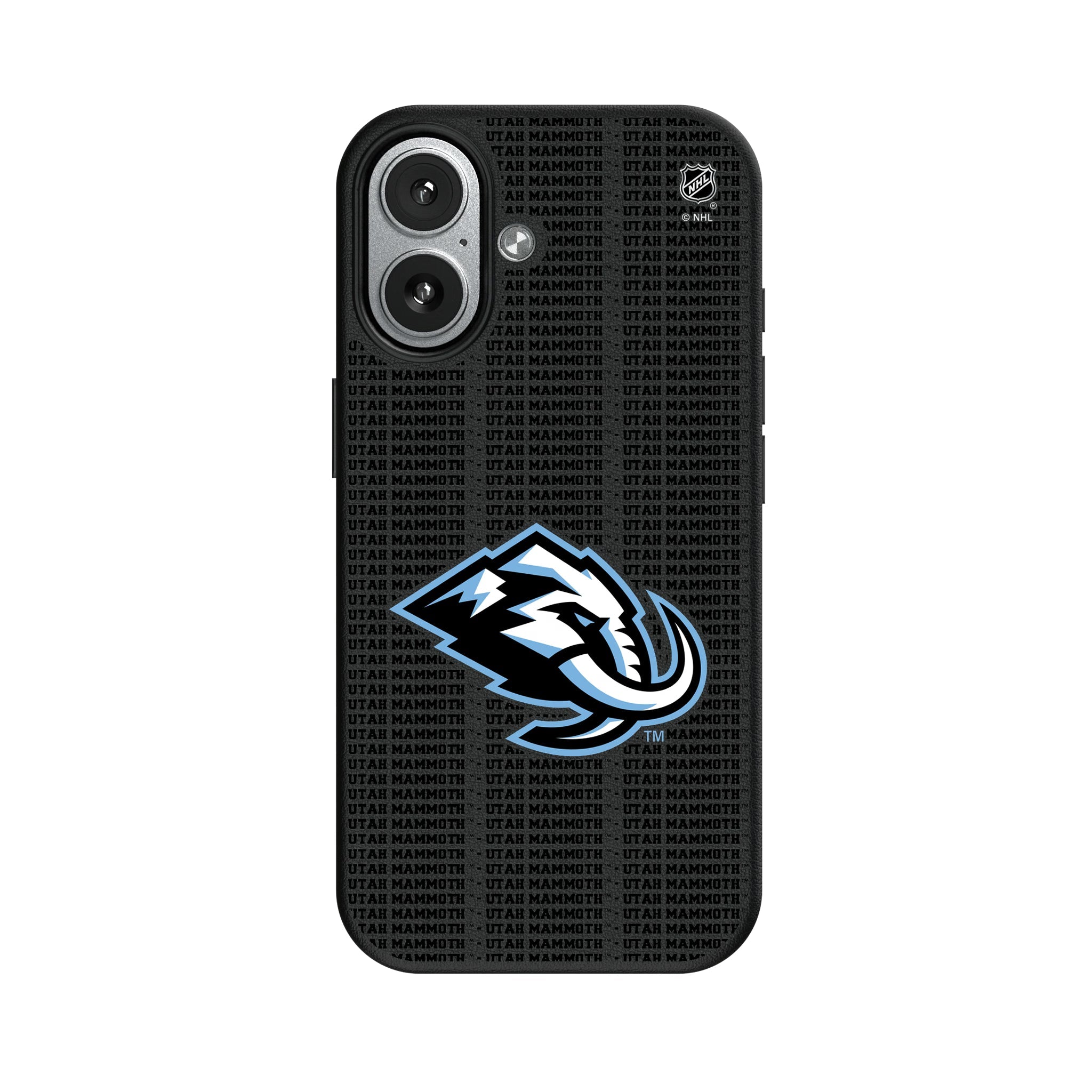 Utah Mammoth Text Backdrop MagSafe Compatible Phone Case for Apple iPhone 17 Series - Sports Gifts, Sports Memorabilia, Sports Collectibles, Fan Shop