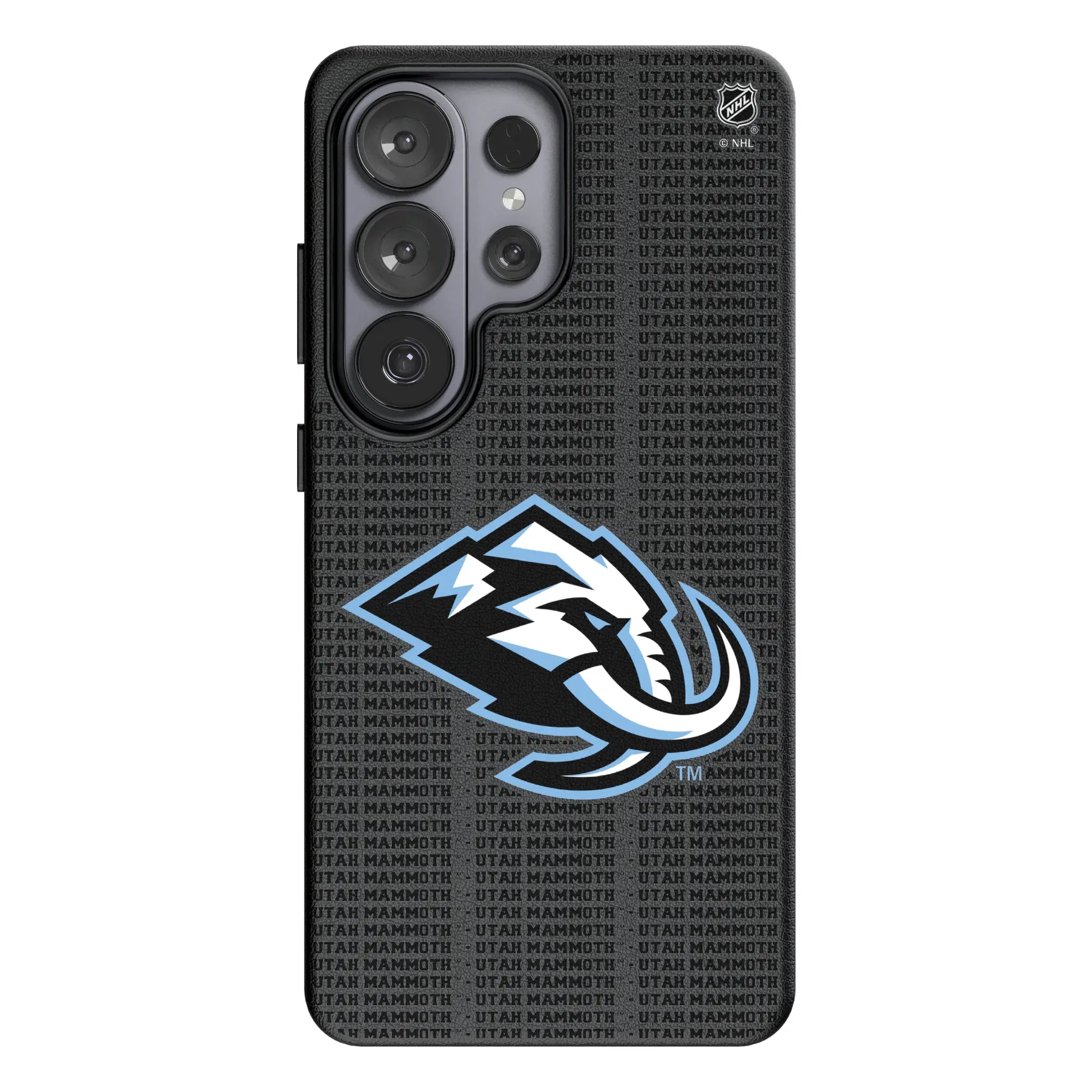 Utah Mammoth Text Backdrop MagSafe Compatible Phone Case for Samsung Galaxy