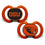 Oregon State Beavers Pacifier 2-Pack - Sports Gifts, Sports Memorabilia, Sports Collectibles, Fan Shop