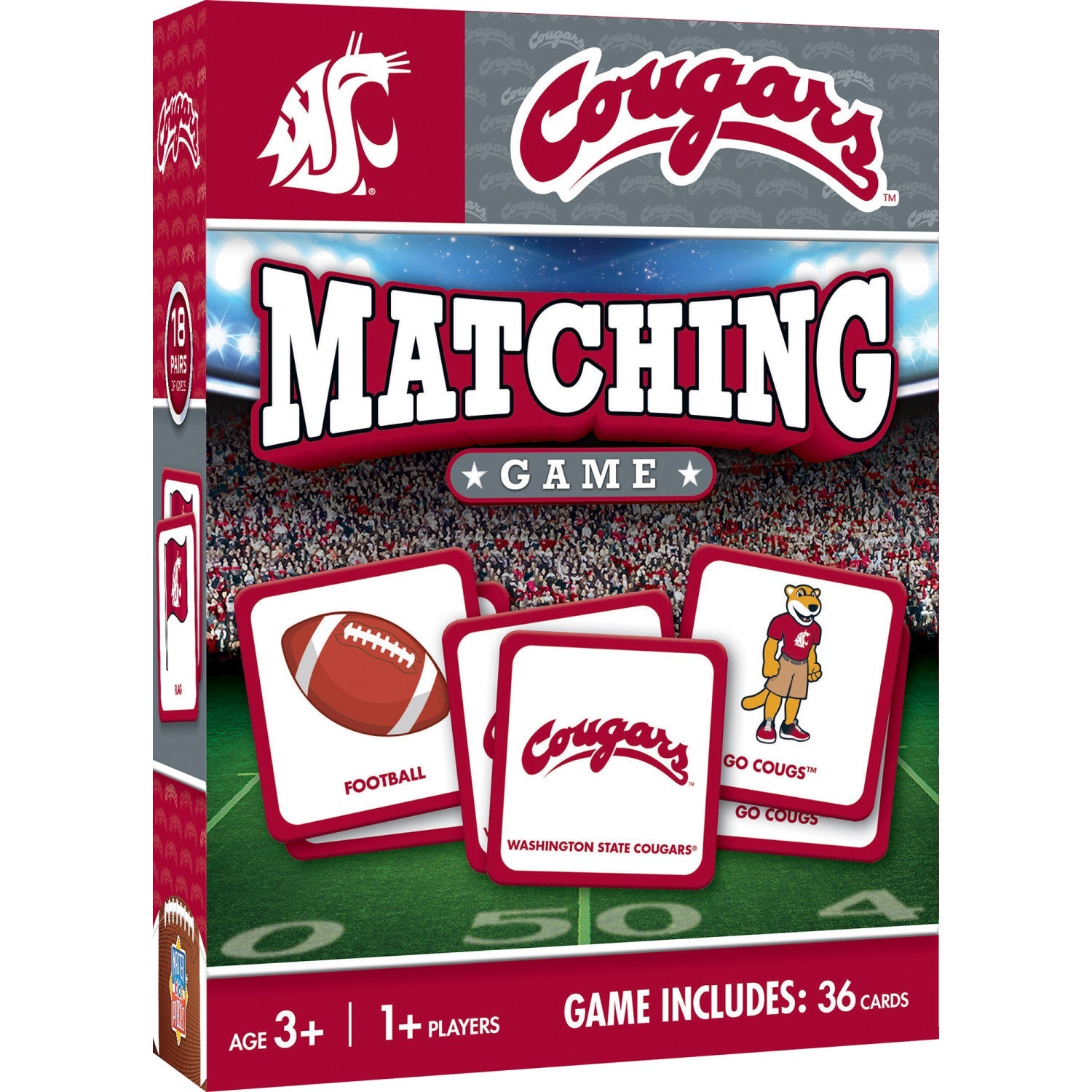 Washington State Cougars Matching Game - 757 Sports Collectibles