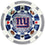 New York Giants 20 Piece Poker Chip Set - Sports Gifts, Sports Memorabilia, Sports Collectibles, Fan Shop