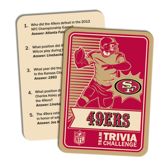San Francisco 49ers Trivia Challenge - 757 Sports Collectibles