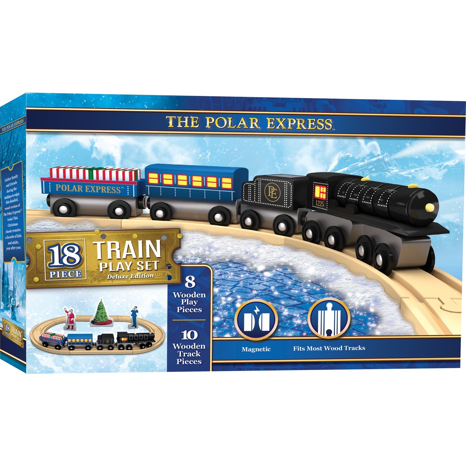 The Polar Express Toy Train Set - Deluxe Edition - 757 Sports Collectibles