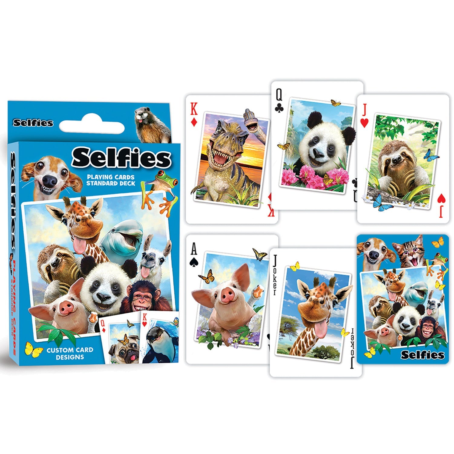 Selfies Playing Cards - 54 Card Deck - 757 Sports Collectibles