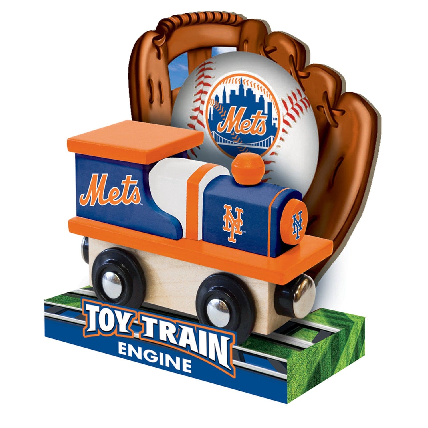 New York Mets Collectible Toy Train Engine - Sports Gifts, Sports Memorabilia, Sports Collectibles, Fan Shop