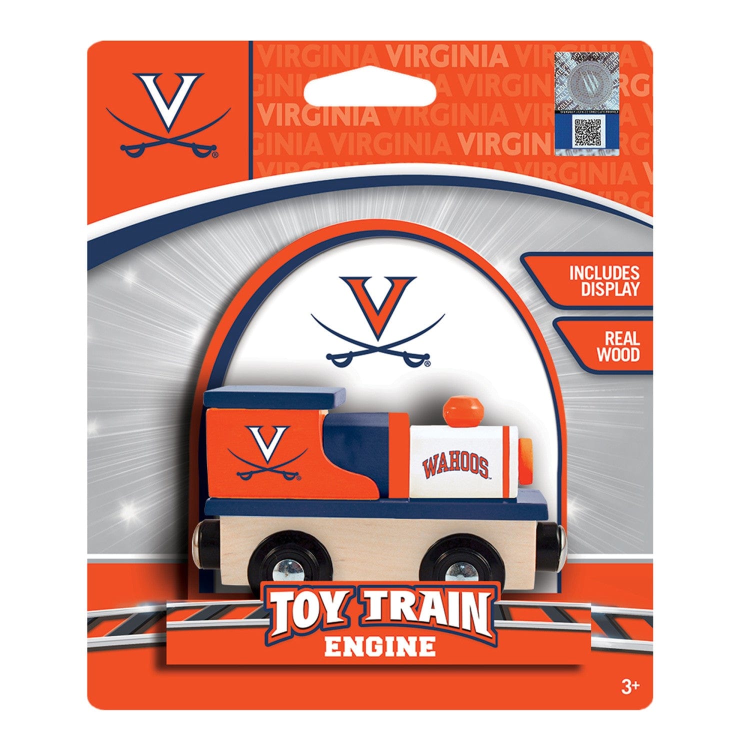 Virginia Cavaliers Toy Train Engine - Sports Gifts, Sports Memorabilia, Sports Collectibles, Fan Shop