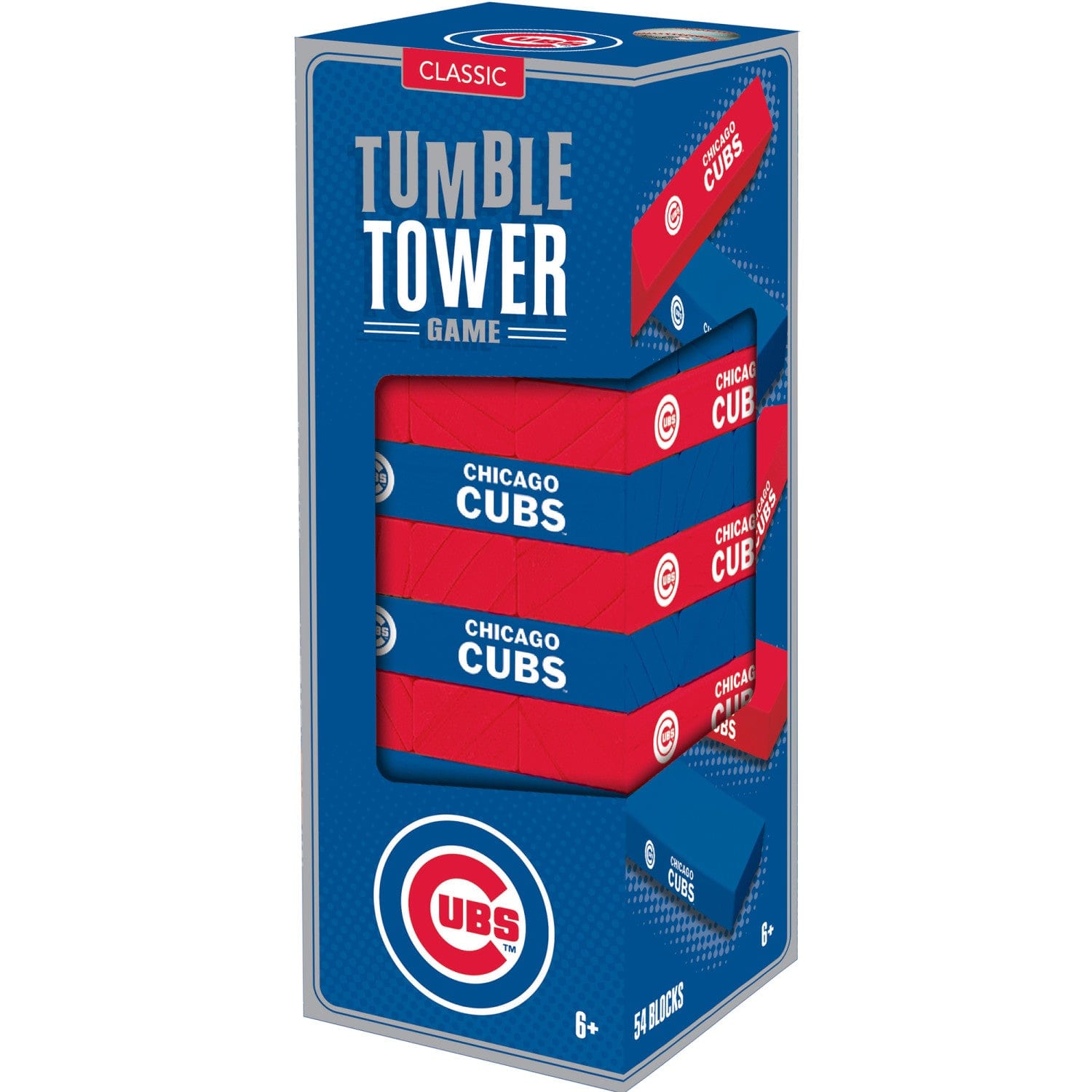 Chicago Cubs Tumble Tower Game - Sports Gifts, Sports Memorabilia, Sports Collectibles, Fan Shop