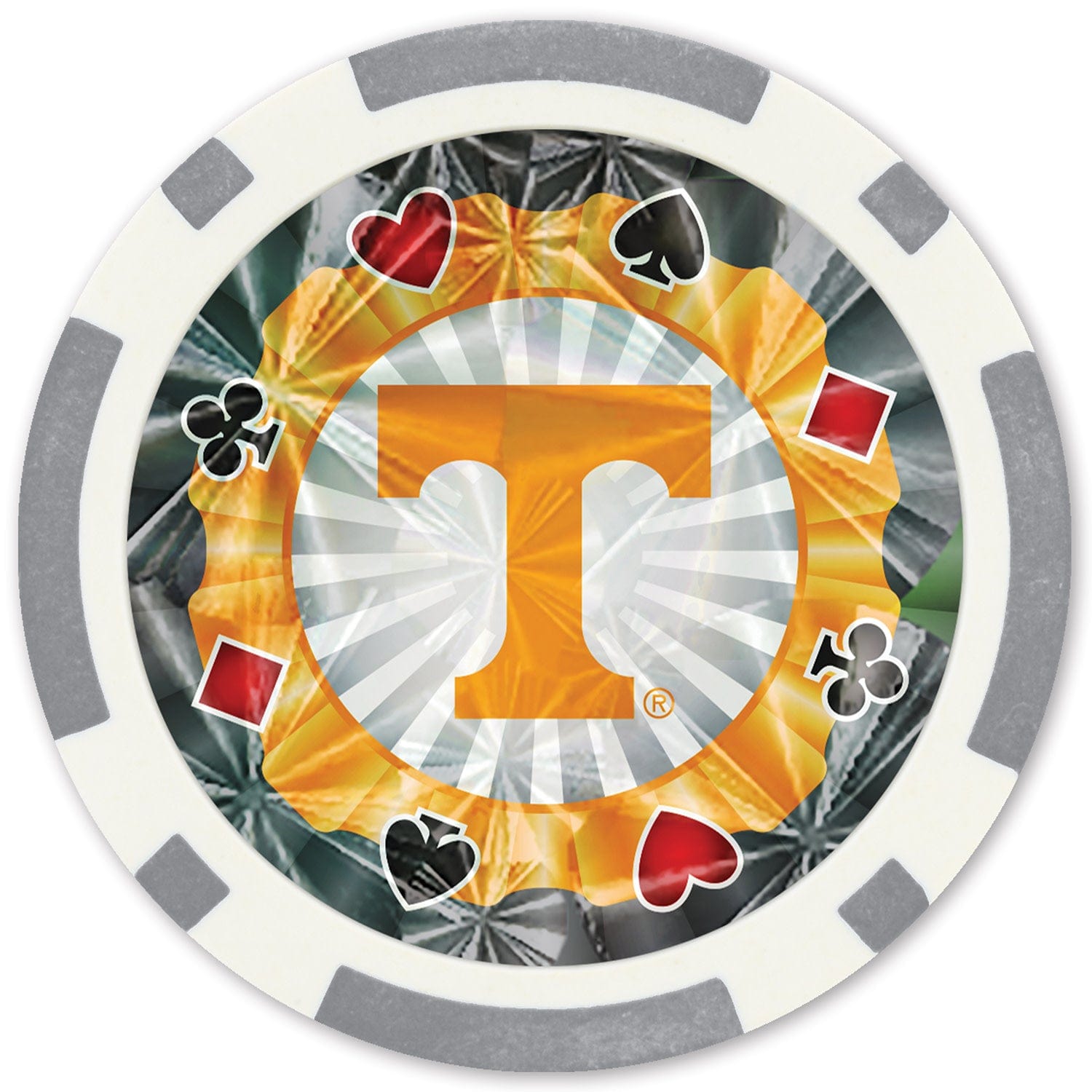 Tennessee Volunteers 20-Piece Poker Chip Set - Sports Gifts, Sports Memorabilia, Sports Collectibles, Fan Shop