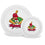 Los Angeles Angels Baby Plate & Bowl Set - Sports Gifts, Sports Memorabilia, Sports Collectibles, Fan Shop