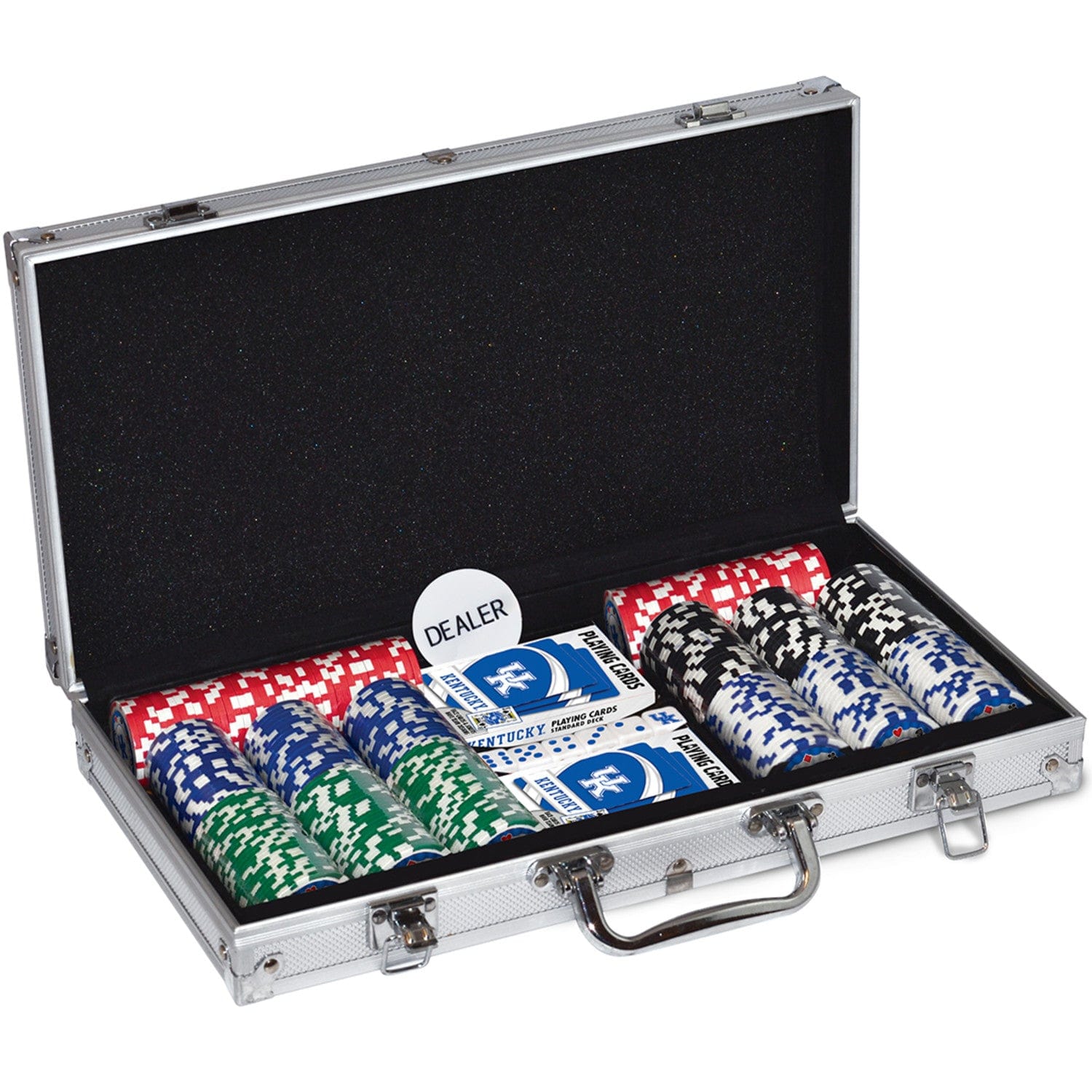 Kentucky Wildcats 300 Piece Poker Set - Sports Gifts, Sports Memorabilia, Sports Collectibles, Fan Shop