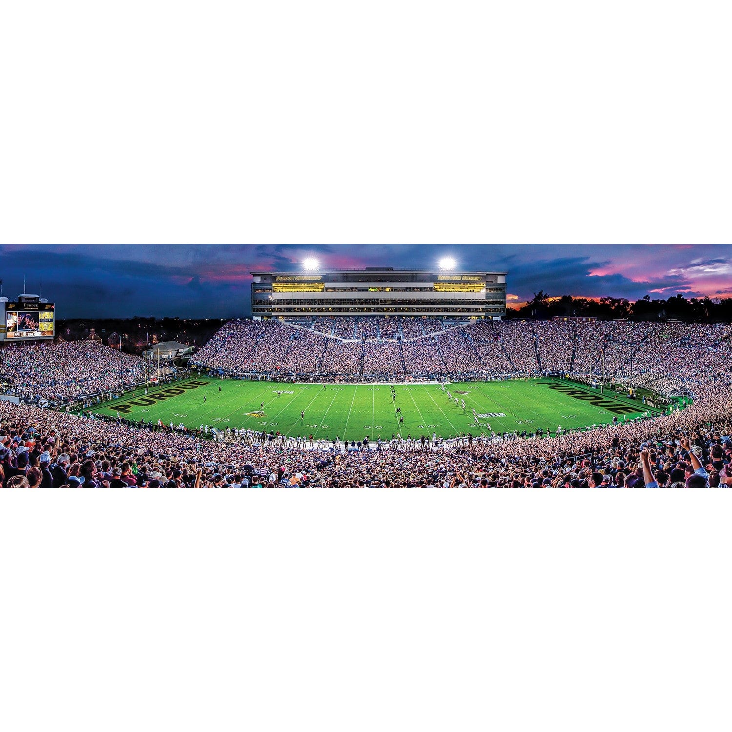 Purdue Boilermakers 1000 Piece Panoramic Jigsaw Puzzle - Sports Gifts, Sports Memorabilia, Sports Collectibles, Fan Shop