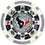 Houston Texans 20 Piece Poker Chip Set - Sports Gifts, Sports Memorabilia, Sports Collectibles, Fan Shop