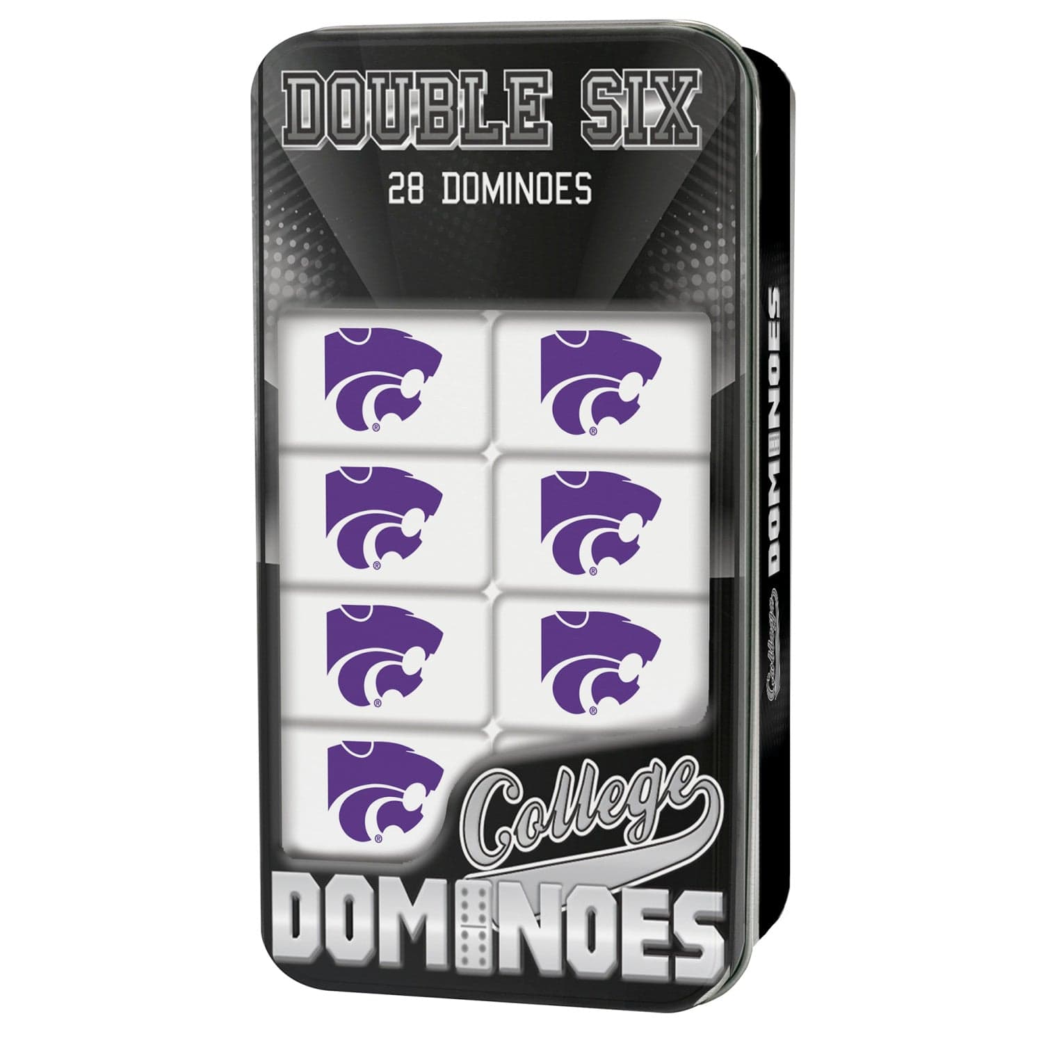 Kansas State Wildcats Official Dominoes Set - Sports Gifts, Sports Memorabilia, Sports Collectibles, Fan Shop