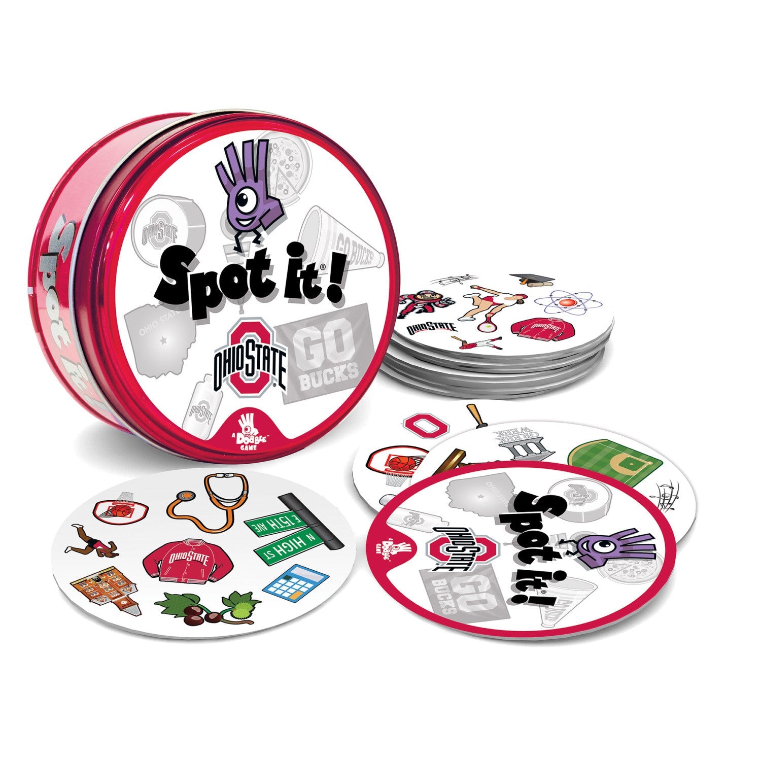 Ohio State Buckeyes Spot It! Card Game - 757 Sports Collectibles