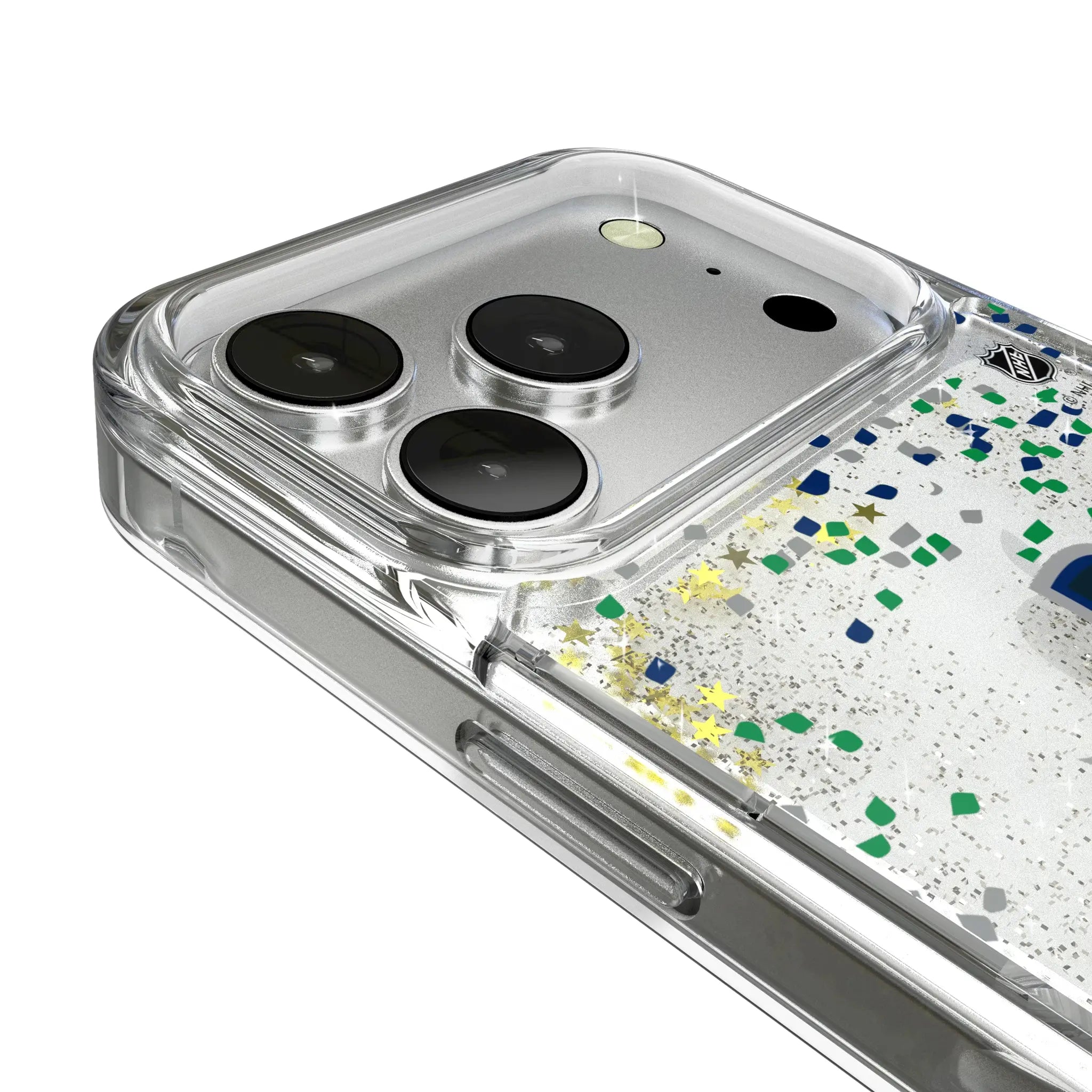 Vancouver Canucks Confetti Glitter Phone Case