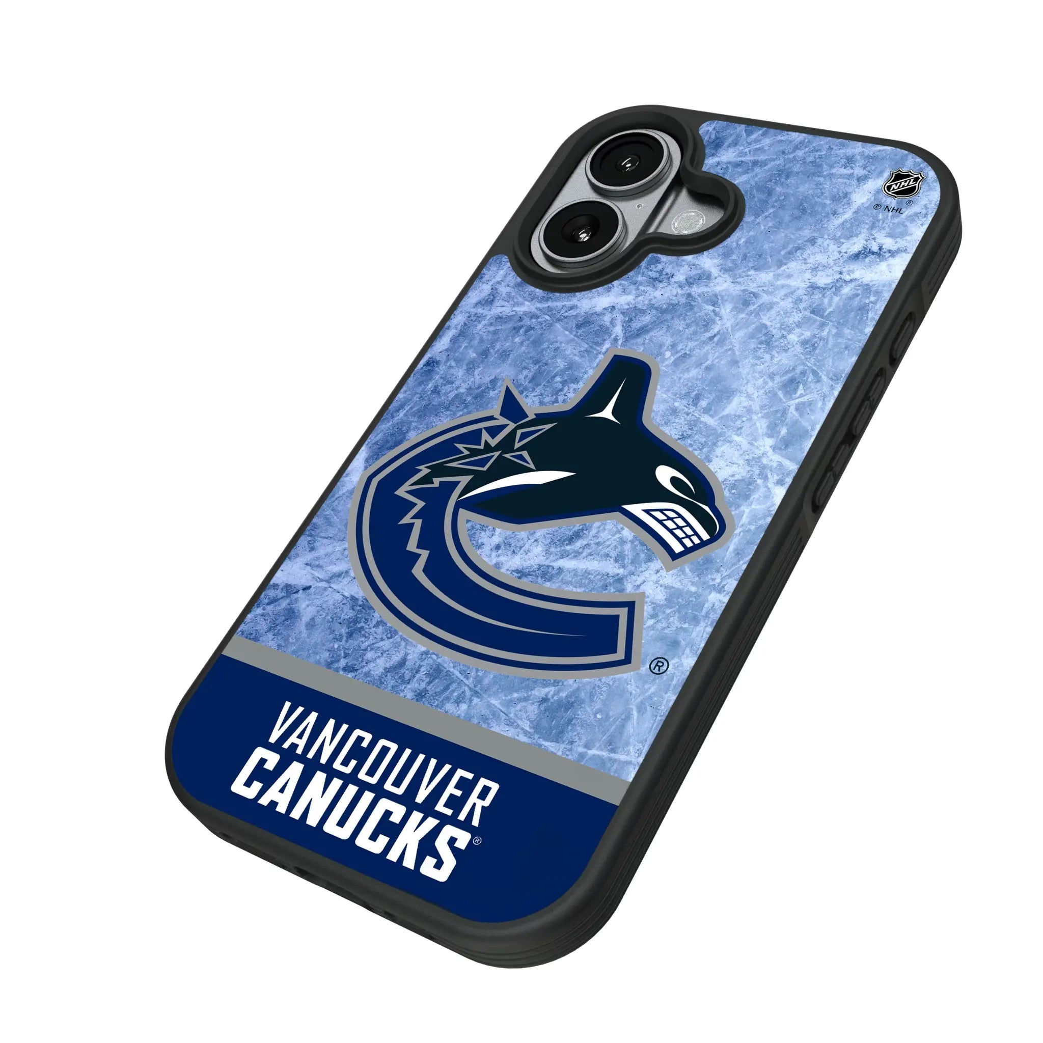 Vancouver Canucks Ice Wordmark Bump Phone Case